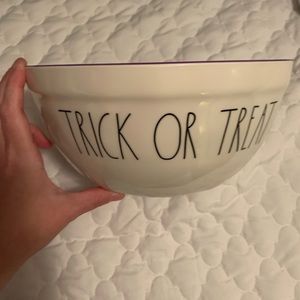 Rae Dunn trick or treat bowl Halloween